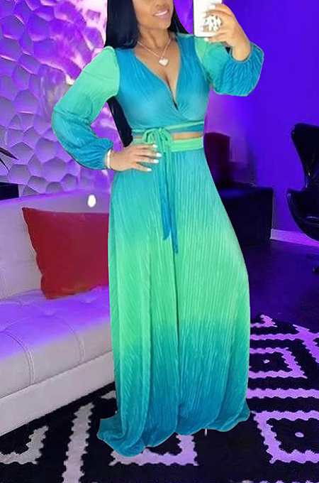 Summer Fashion Sexy Plunging Midriff Shirts Sets HSY19098