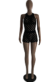 Summer Euramerican Hollow Out Jacquard Sports Casual Sets LSN797