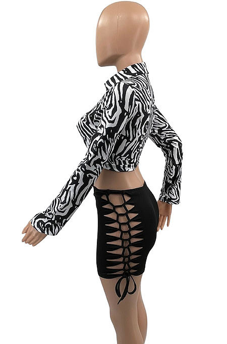 Trendy Seys Temperament Dew Waist T Shirts Tops GB8003