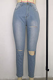 Women Fashion Sexy Denim Pants WE8840