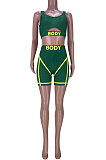 Euramerican Casual Sport Vest Shorts Sets MDF5242