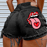 Casual Skinny Women Fashion Ripped Denim Shorts HHC2028
