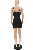Fashion Women Sexy Pure color Halter Dress  NL6068