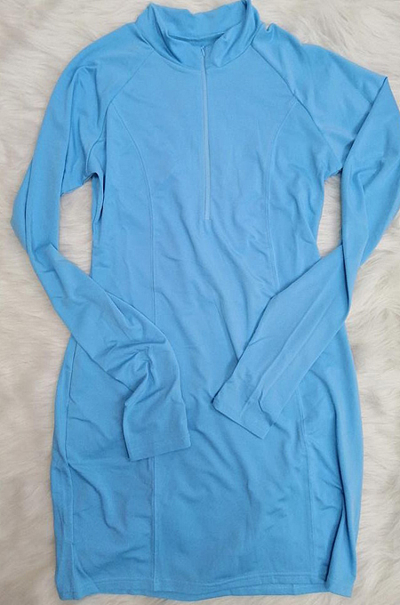 Fashion Casual Tight Zipper Package Buttocks Dress CL6069