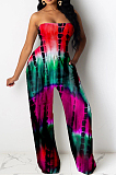 Elastic Boob Tobe Top Casual Printing Jumpsuits LY037 