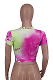Casual Stylish Letter Print Short Sleeves T-Shirt   AMX6029