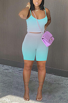 Summer Women Fashion Glide Halter Shorts Sets HT6068