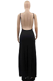 Summer Sexy Sling Backless Long Dress YMM9071