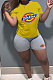 Euramerican Women Fashion Casual Printing Shorts Sets YM198