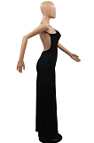 Summer Sexy Sling Backless Long Dress YMM9071