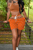 Summer Positioning Printing Pocket Beach Cashew Flowers Shorts YMM9076