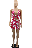 Fashion Casual Camouflage Bind Two-Piece YMM9070