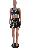 Fashion Sexy Digital Printing Sports Vest They Sound Sets ARM8293