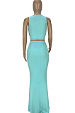 Euramerican Fashion Pit Bar Ruffle Long Dress Sets YT3278