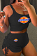 Plain Vest Top & Shorts Set