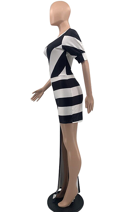 Fashion Irregularity Long Dress Shorts Inclined Shoulder Culottes Jumpsuit QSS51016