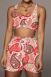 Casual Bohemian Printing Fashion Beach Sports Sets F88365
