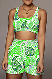 Casual Bohemian Printing Fashion Beach Sports Sets F88365