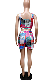 Casual Bohemian Printing Fashion Beach Sports Sets F88365
