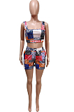 Casual Bohemian Printing Fashion Beach Sports Sets F88365