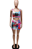 Casual Bohemian Printing Fashion Beach Sports Sets F88365