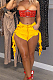 Fashion Cultivate One's Morality Water Washing Tassel Cowboy Shorts SMR2271