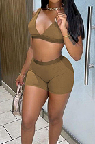 Summer Fashion Casual Beach Sport Vest Sets F88371