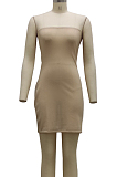 Sexy Fashion Net Yarn Beach Bood Tube Top Dress SMR10045