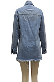 Euramerican Fashion Women Cowboy Coat SMR10251 