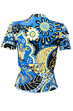 Casual Fashion Printing Short Sleeve T Shirts PY816