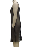 Fashion Night Club Net Yarn Sexy Stretch Dress SMR10242 
