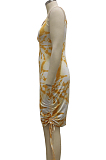 Fashion Digital Pringing Sling Sexy Dress SMR10296 