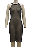 Fashion Night Club Net Yarn Sexy Stretch Dress SMR10242 