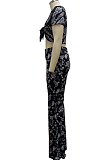 Euramerican Fashion Digital Printing Sprapless Spliced Two Piece SMR10361 