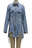 Euramerican Fashion Women Cowboy Coat SMR10251 