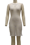 Fashion Night Club Net Yarn Sexy Stretch Dress SMR10242 