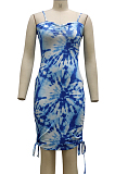Fashion Digital Pringing Sling Sexy Dress SMR10296 