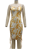 Fashion Digital Pringing Sling Sexy Dress SMR10296 