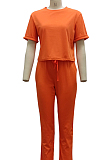 Euramerican Fashion Short Sleeve Long Pant Sets SMR10362 