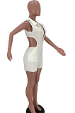 White Back Hollow Out Sexy Fashion Sping Summer Jumpsuits SXS6057-1
