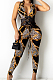 Gold Euramerican Fashion Chain Knotted Strap Bodycon Jumpsuits ZS0394-1