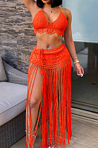 Orange Sexy Hand Hook Heach Fashion Sets ZS0102-3