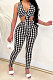 Euramerican Women Knotted Strap Top Long Pants Sets MA6718