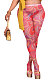 Red Women Sexy Fashion Pattern Printing High Waist Pantihose SDD9518-2