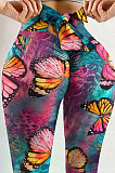 Women Sexy Bodycon bowknot Pencil Long Pants QBE9281