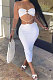 Beige Women Pure Color Dew Waist Backless Sexy Trendy Midi Dress AMN8020-1
