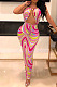 Colorful Sexy Halter Neck Backless Fashion Long Dress QC631