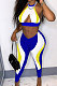 Blue Euramerican Women Trendy Casual Sprot Sexy Pants Sets GLS10010-1