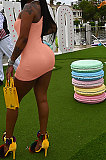 Light Pink Women Sexy Pure Color Mid Waist Hip One Shoulder Mini Dress YM207-1