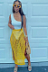 Maxi Knitted Cut Out Skirt